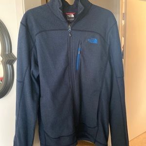North Face Men’s Full Zip Jacket (Navy)